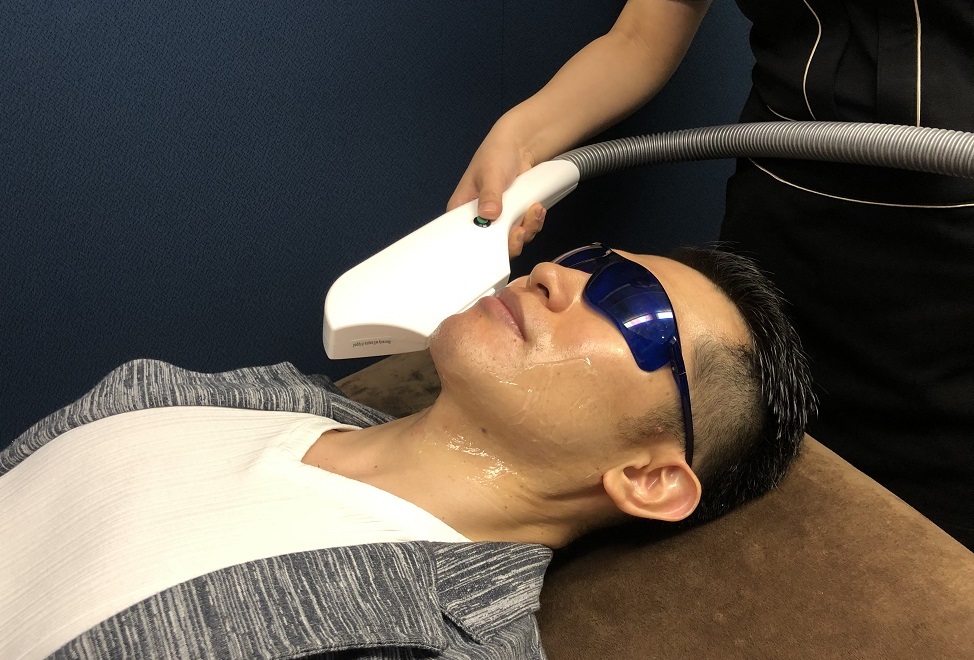 施術中の様子の写真